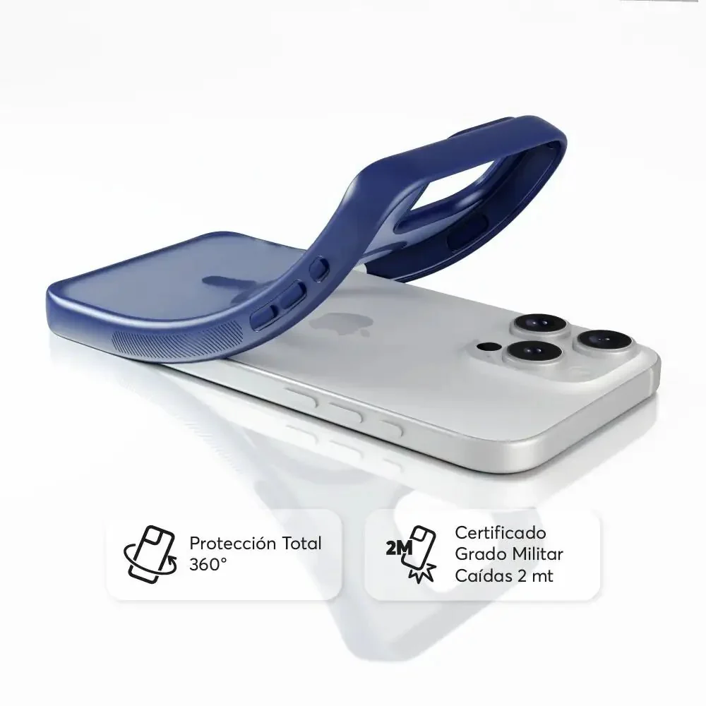Case NCO SafeCase Lite con MagSafe para iPhone 16 Pro Max - Azul - Image 3