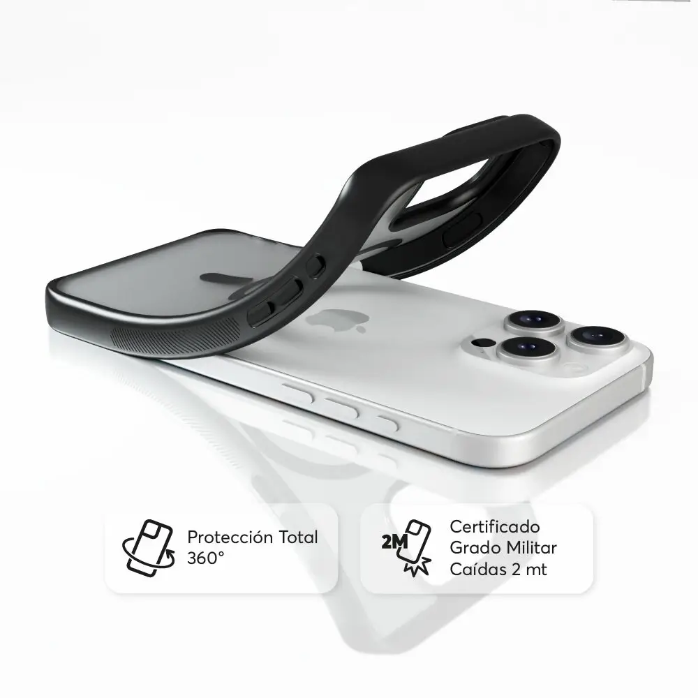 Case NCO SafeCase Lite con MagSafe para iPhone 16 Pro Max - Negro - Image 3