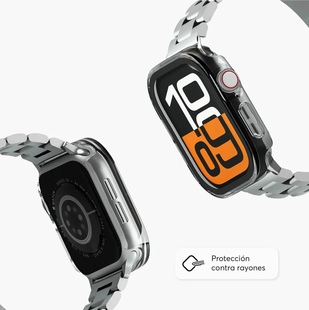 Case NCO ClearCase Crystal para Apple Watch Series 11 / 10 - 42mm - Transparente - Image 4