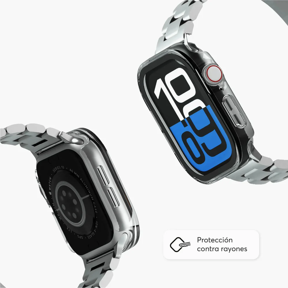 Case NCO ClearCase Crystal para Apple Watch Series 11 / 10 - 46mm - Transparente - Image 4