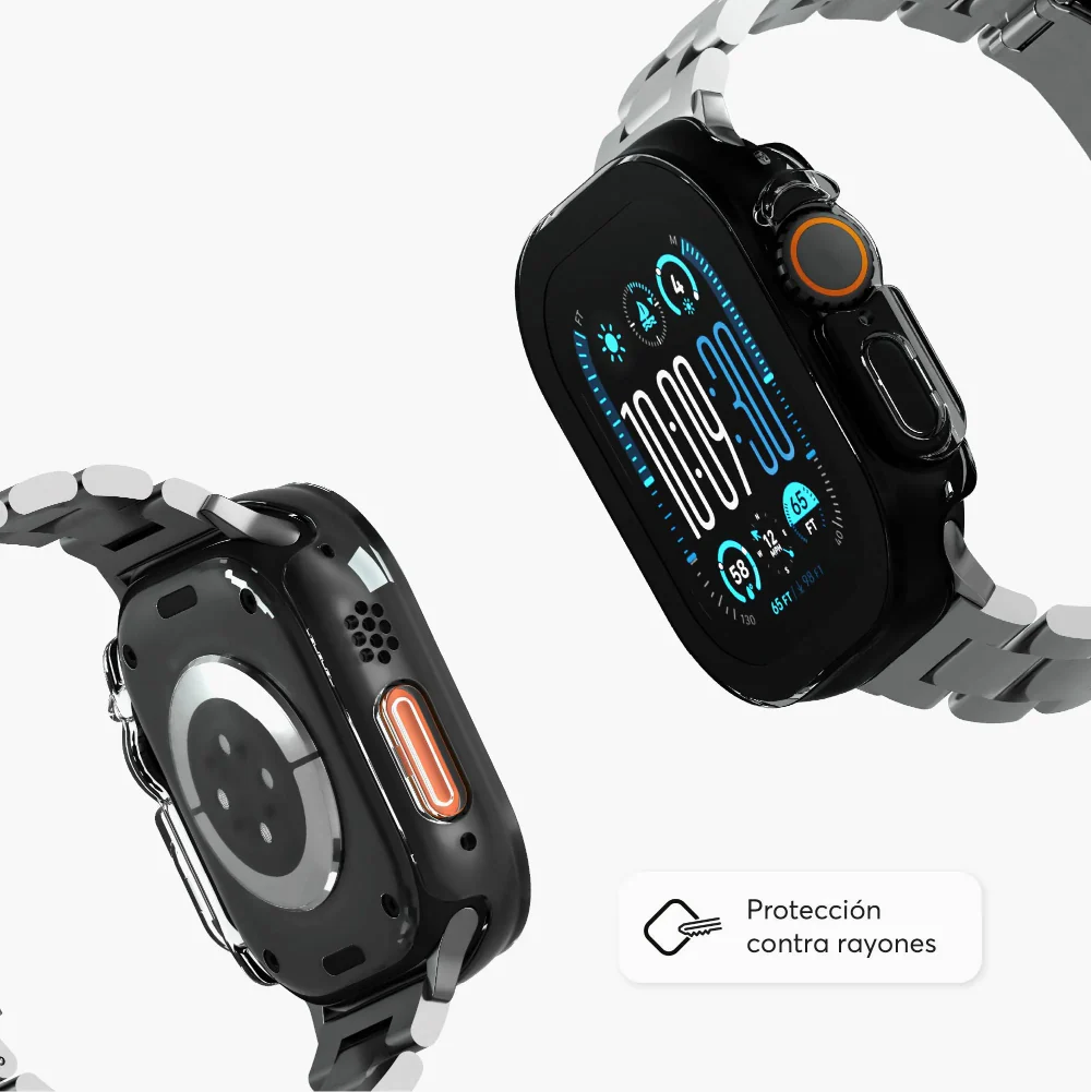 Case NCO ClearCase Crystal para Apple Watch Ultra 3 / 2 / 1 - 49mm - Transparente - Image 4
