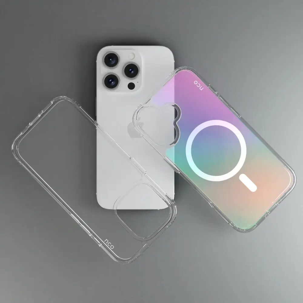Case NCO SafeCase Clear con MagSafe para iPhone 16 - Multicolor - Image 5