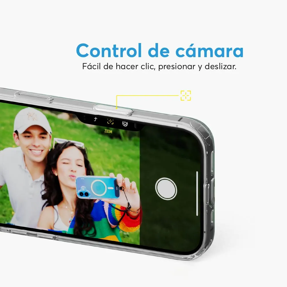 Case NCO SafeCase Clear con MagSafe para iPhone 17 Air - Arcoiris - Image 4