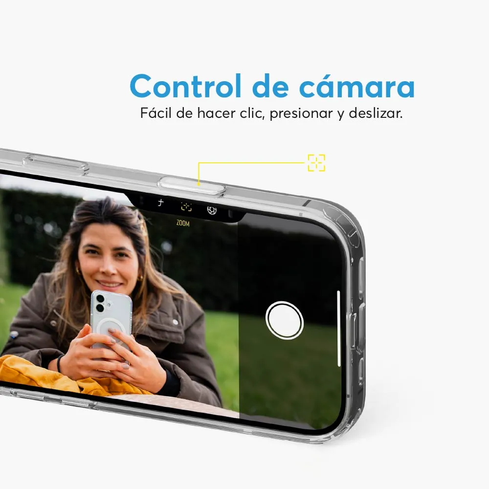 Case NCO SafeCase Clear con MagSafe para iPhone 17 - Transparente - Image 4