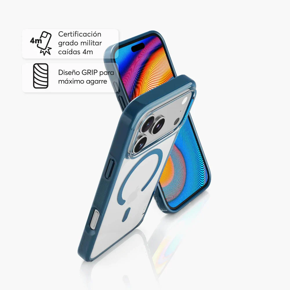 Case NCO SafeCase Force con MagSafe para iPhone 17 Pro Max - Azul Naval - Image 3