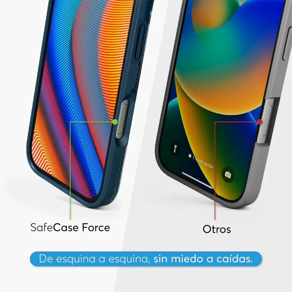 Case NCO SafeCase Force con MagSafe para iPhone 17 Pro Max - Azul Naval - Image 6