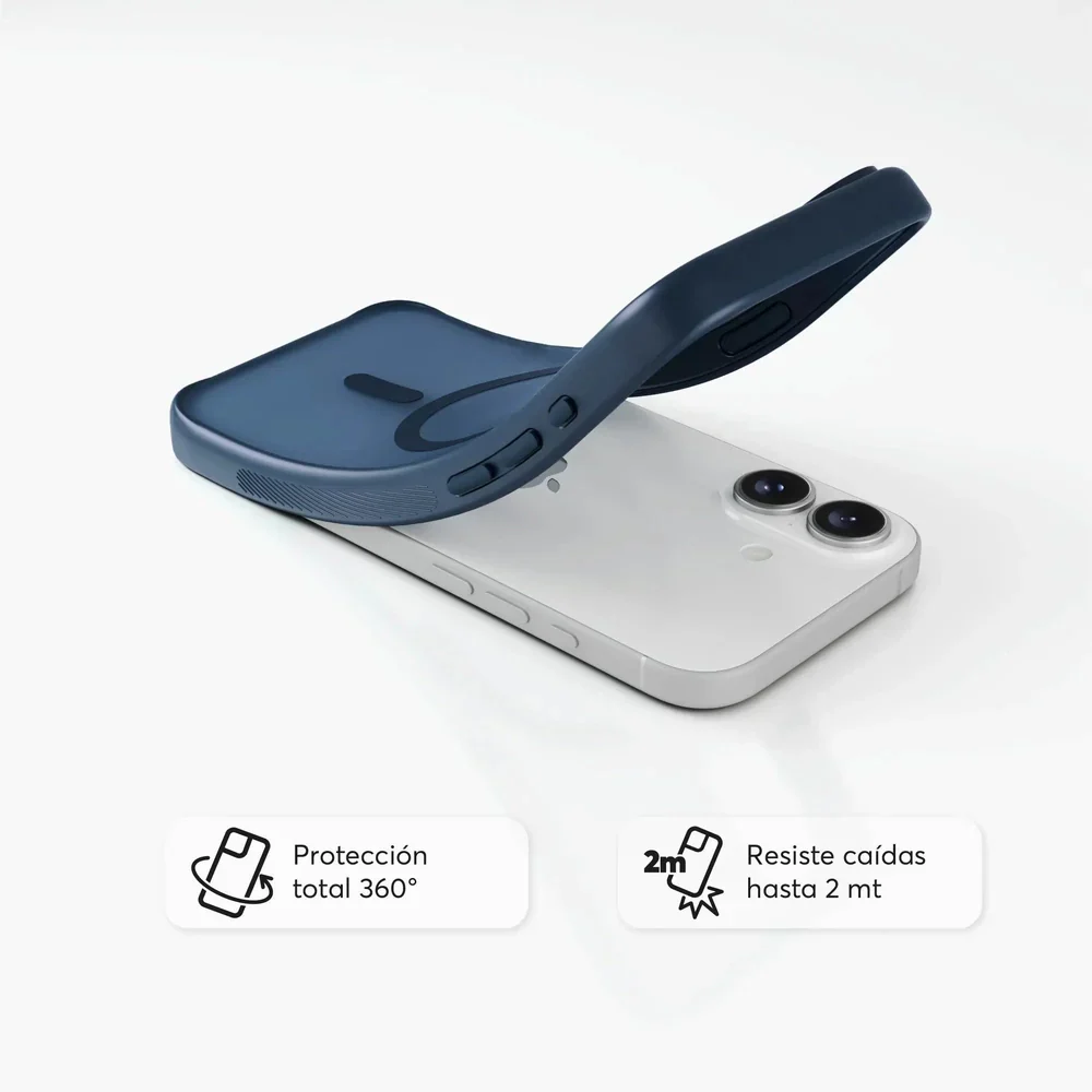 Case NCO SafeCase Lite con MagSafe para iPhone 17 - Azul Naval - Image 3