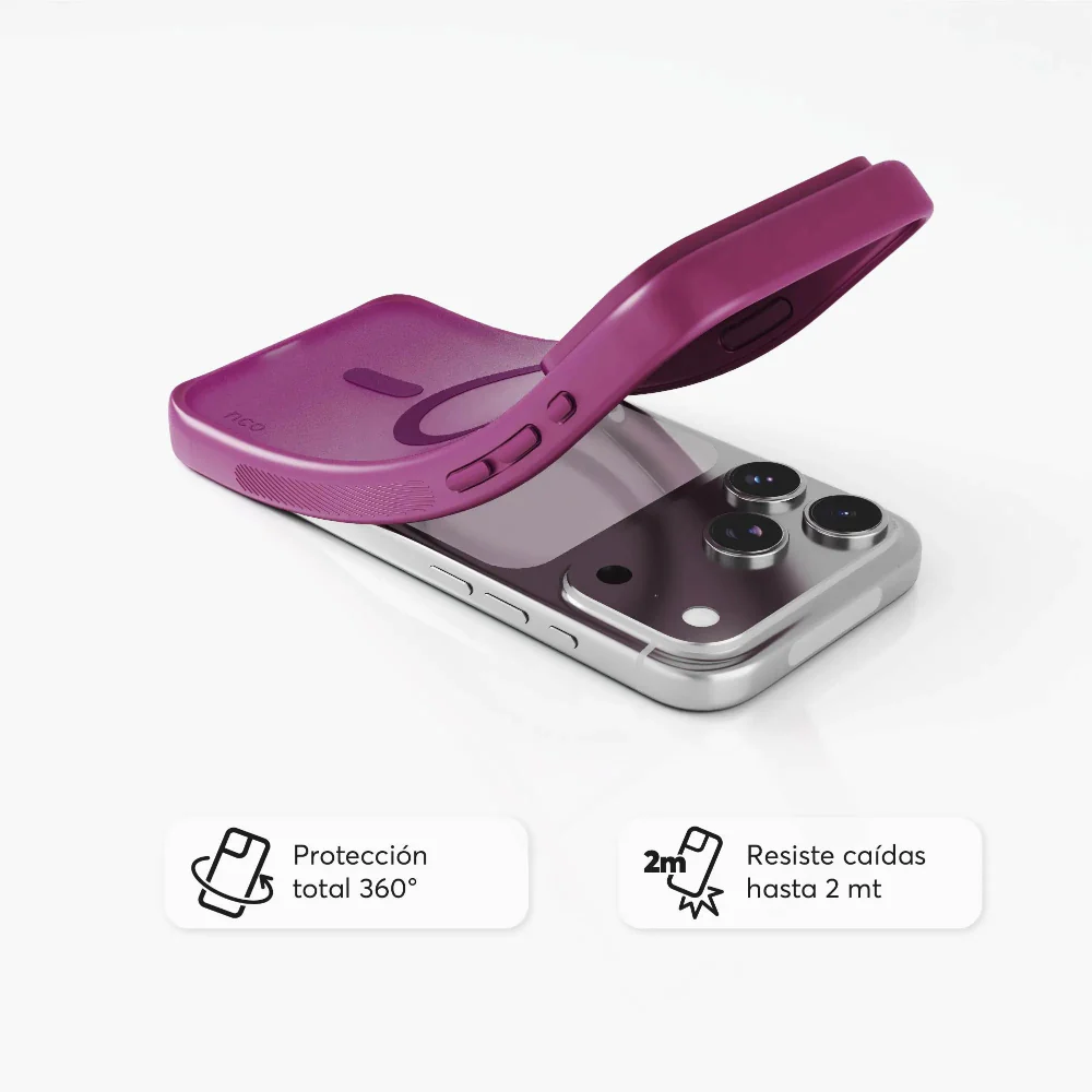 Case NCO SafeCase Lite con MagSafe para iPhone 17 Pro - Magenta - Image 3