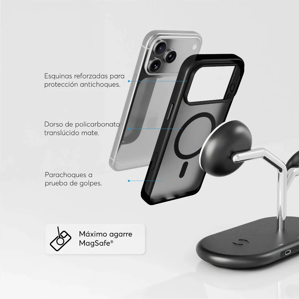 Case NCO SafeCase Lite con MagSafe para iPhone 17 Pro Max - Negro - Image 4