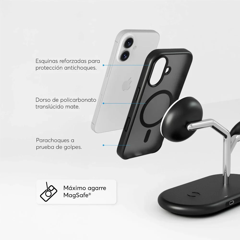 Case NCO SafeCase Lite con MagSafe para iPhone 17 - Negro - Image 4