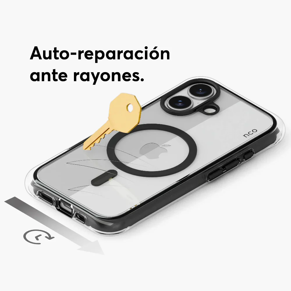 Case NCO SafeCase Ultra con MagSafe para iPhone 17 - Negro - Image 4