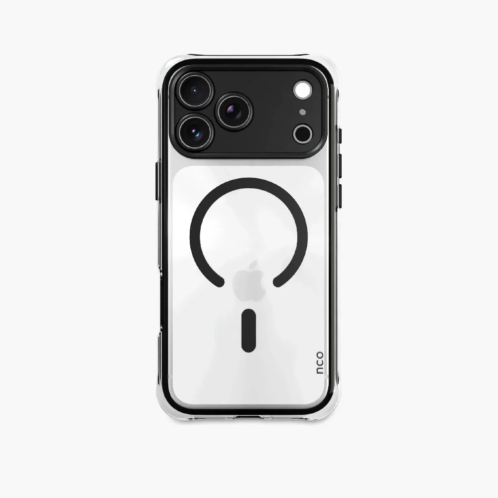 Case NCO SafeCase Ultra con MagSafe para iPhone 17 pro Max - Negro