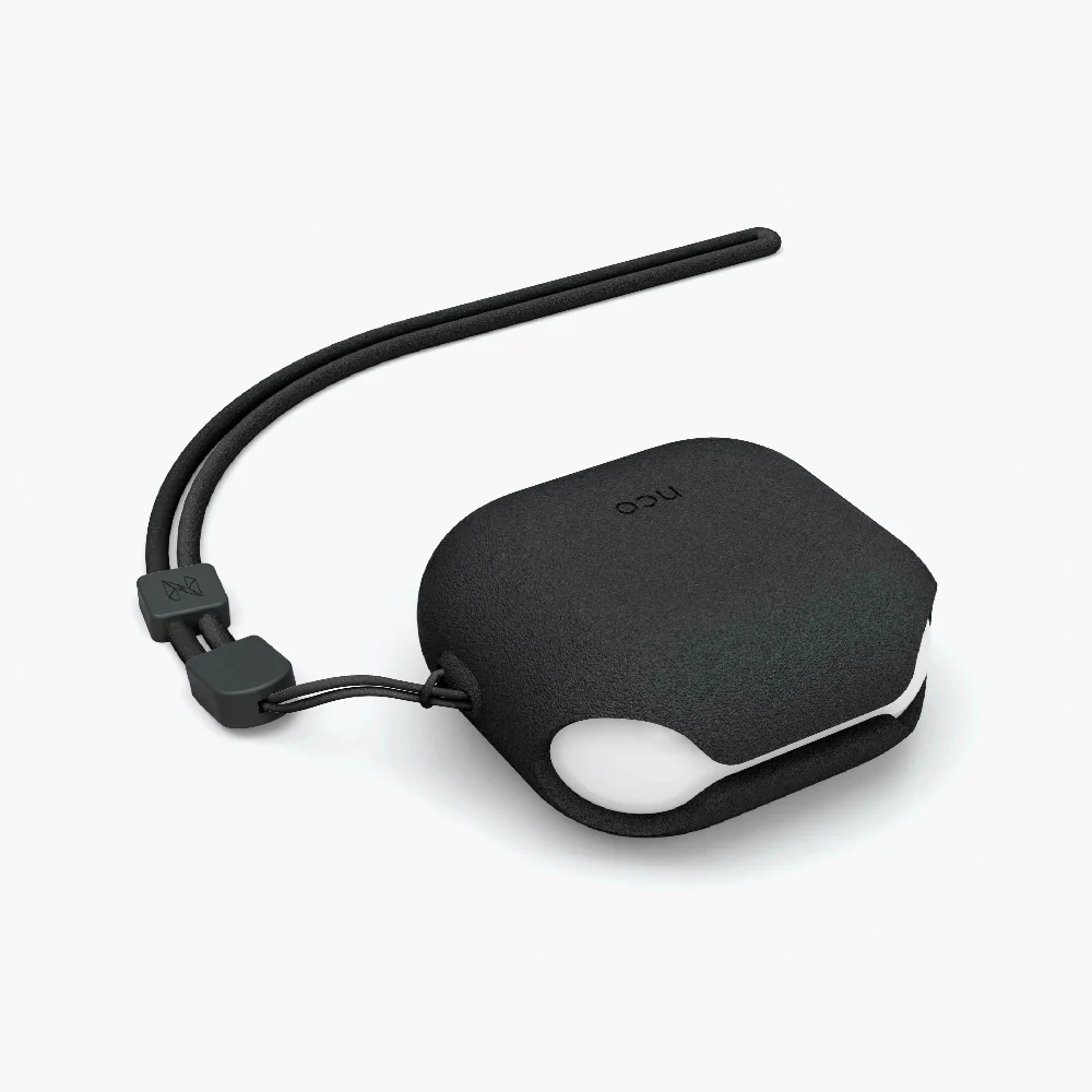 Case NCO SiliconeGuard para Airpods 4 - Negro