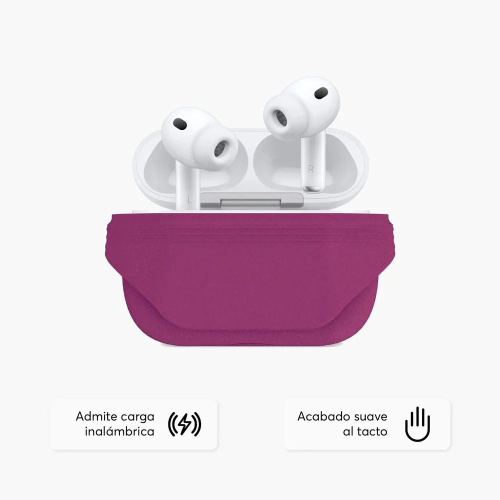 Case NCO SiliconeGuard para AirPods Pro 3 - Magenta - Image 2