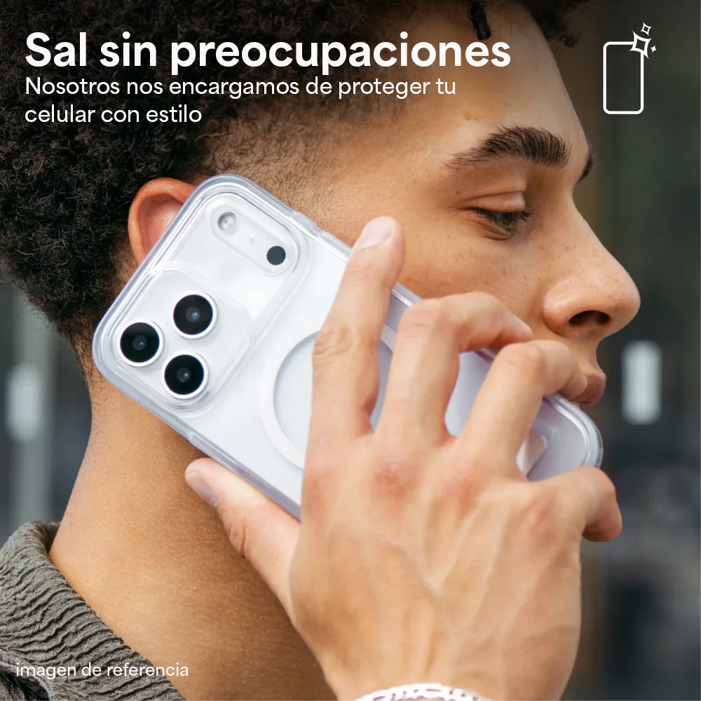 Case ZAGG Crystal Palace con MagSafe KS para iPhone 17 Pro Max - Transparente - Image 9