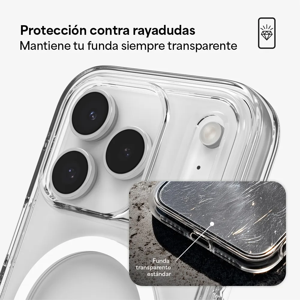 Case ZAGG Crystal Palace con MagSafe KS para iPhone 17 Pro - Transparente - Image 11