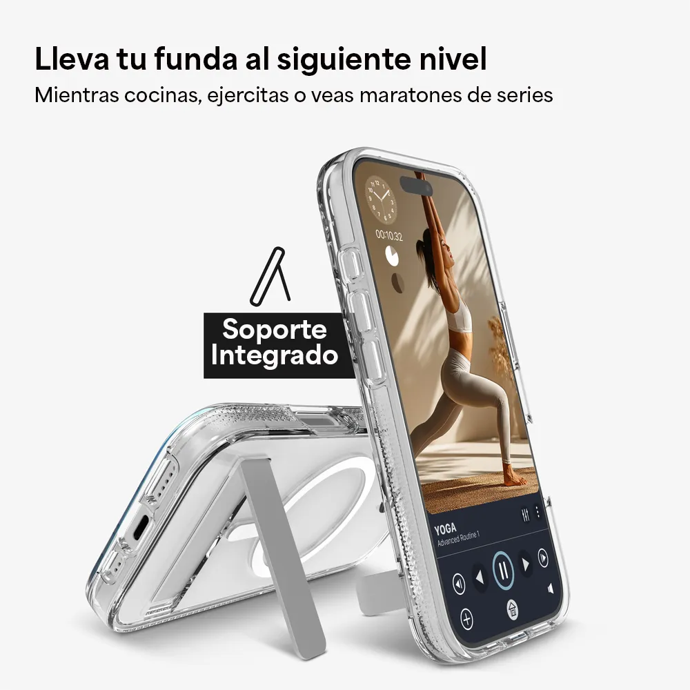 Case ZAGG Crystal Palace con MagSafe KS para iPhone 17 Pro - Transparente - Image 4