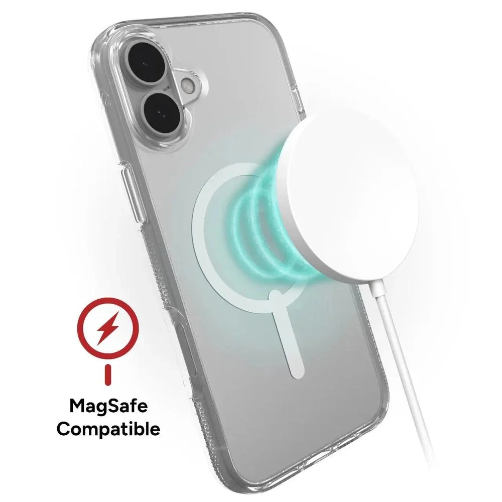 Case ZAGG Crystal Palace con MagSafe para iPhone 16 Plus - Transparente - Image 7