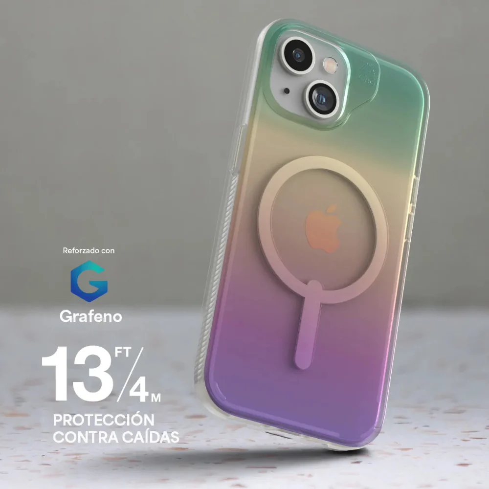 Case ZAGG Milan Snap MagSafe para iPhone 15/14/13 - Iridiscente - Image 6