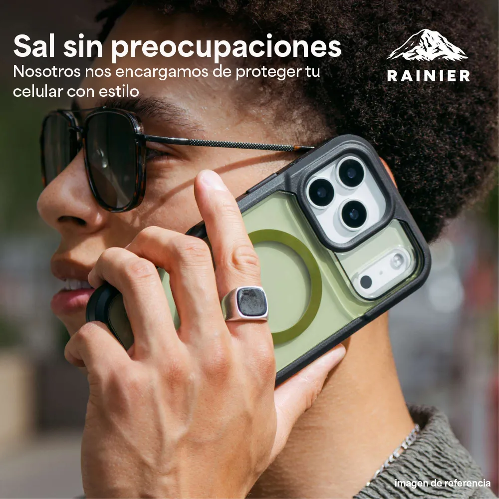 Case ZAGG Rainier con MagSafe KS para iPhone 17 Pro Max - Negro Humo - Image 8