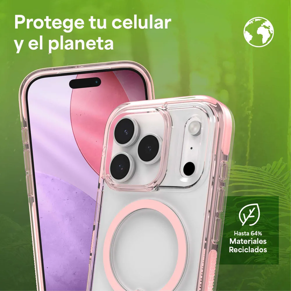 Case Zagg Santa Cruz Snap Magsafe KS para iPhone 17 Pro Max - Rosa Patel - Image 10