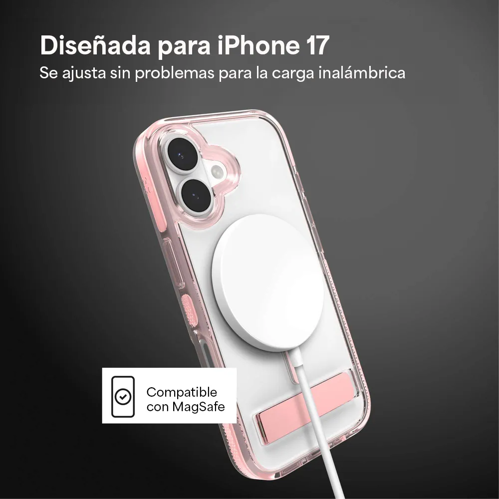 Case Zagg Santa Cruz Snap Magsafe KS para iPhone 17 - Rosa Patel - Image 10