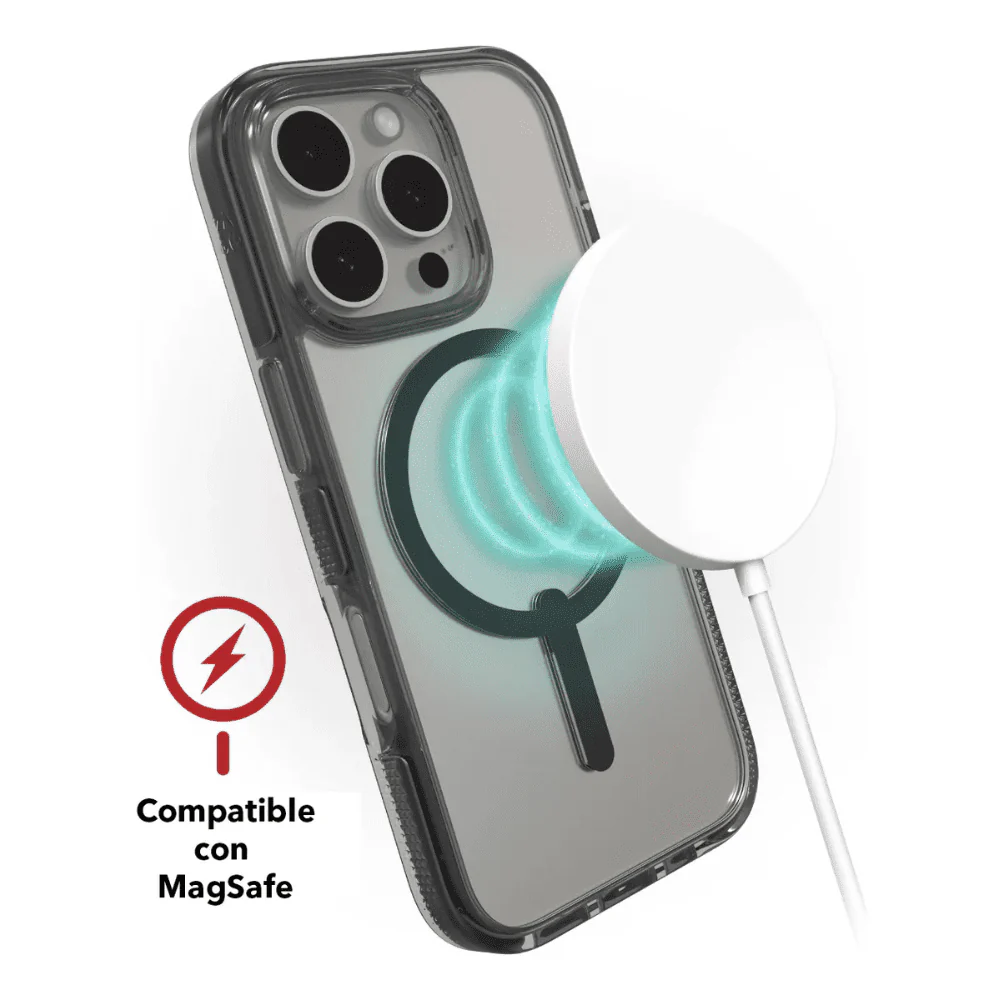 Case ZAGG Santa Cruz para iPhone 16 Pro con MagSafe - Negro - Image 6