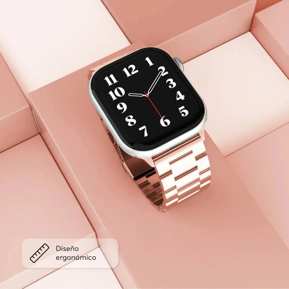 Correa en acero inoxidable ClassicLoop NCO para Watch 42/44/45/49mm - Oro rosa - Image 6