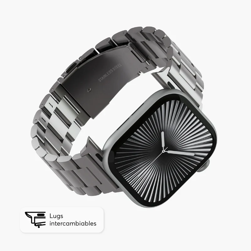 Correa en acero inoxidable ClassicLoop NCO para Watch 42/44/45/49mm - Plata - Image 4
