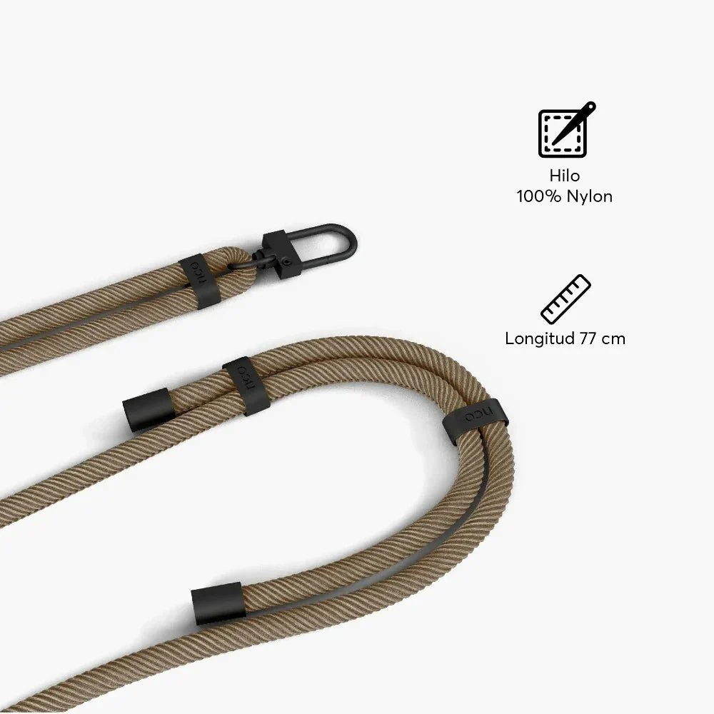 Cuerda Cruzada NCO CarryLoop para iPhone - Beige - Image 5