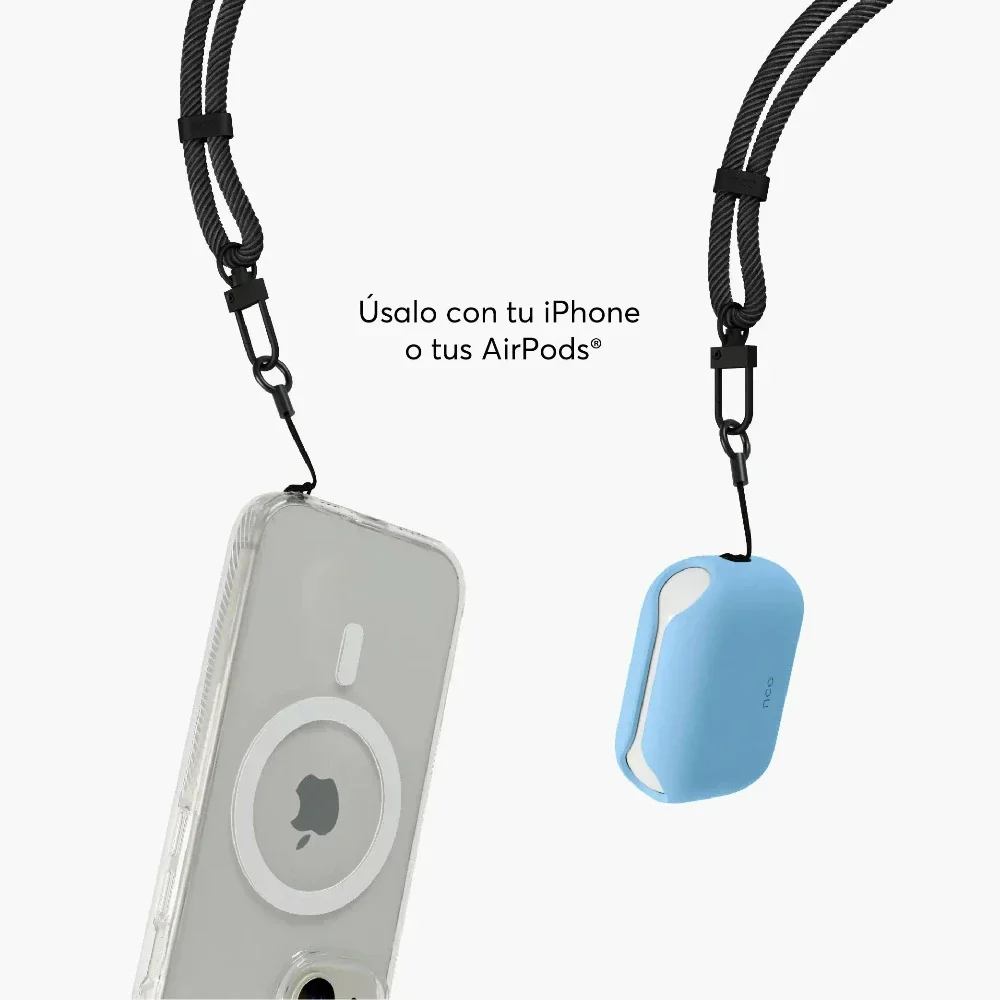Cuerda Cruzada NCO CarryLoop para iPhone - Negro - Image 3