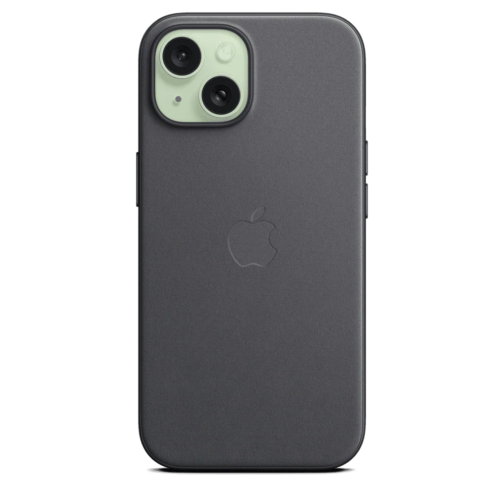 Funda de FineWoven para el iPhone 15 con MagSafe - Negro - Image 4