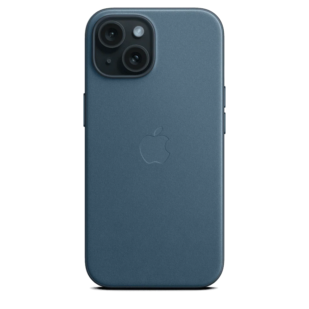 Funda de FineWoven para el iPhone 15 con MagSafe - Azul pacífico - Image 5