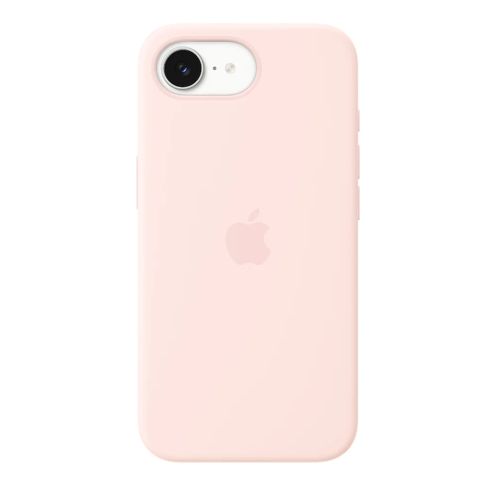 Funda de silicón con MagSafe para el iPhone 17e – Rosa pálido - Image 2
