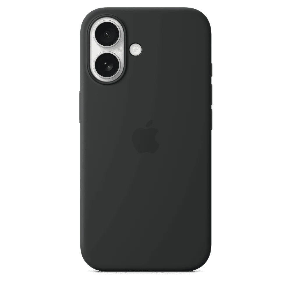 Funda de silicón para el iPhone 16 con MagSafe - Negro - Image 4