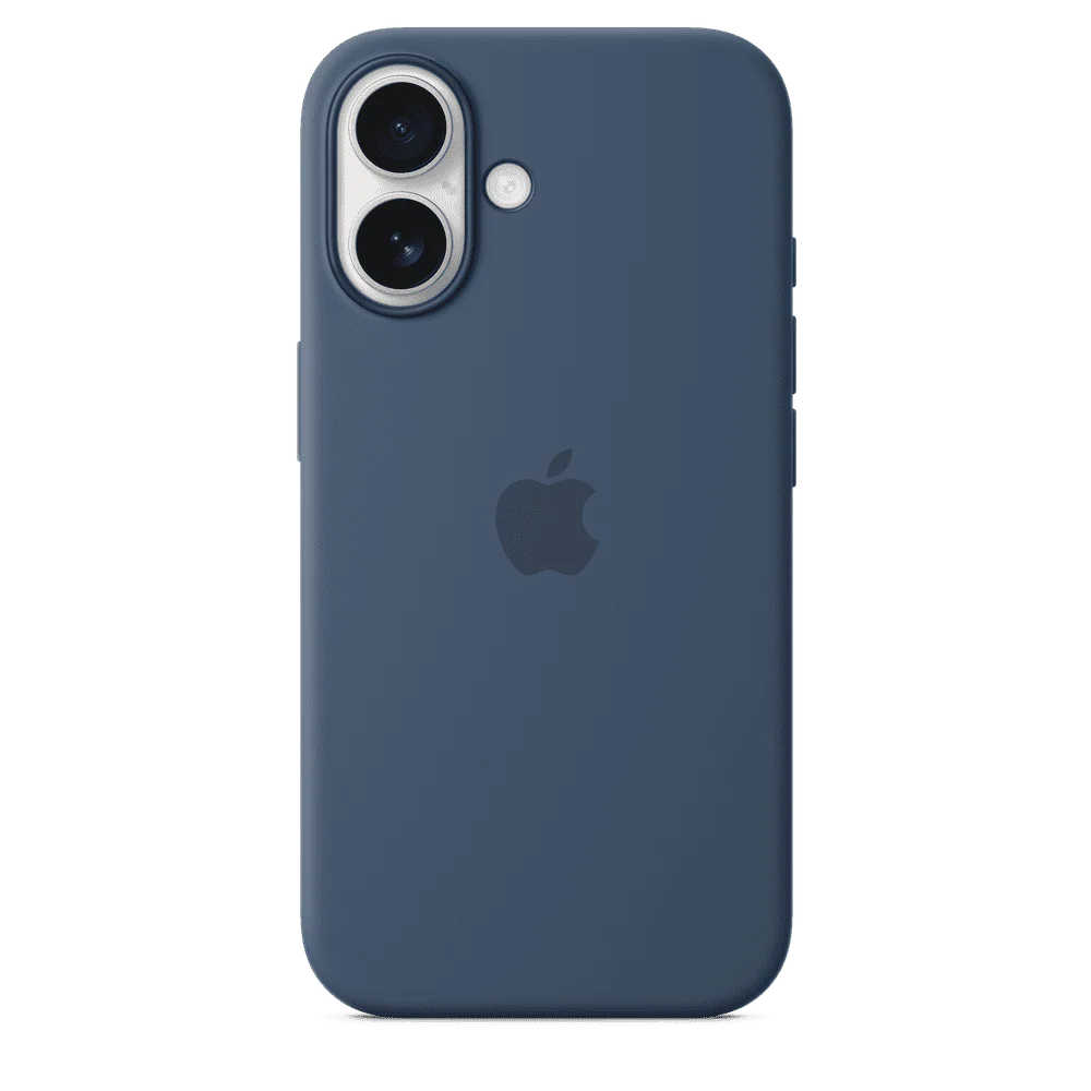 Funda de silicón para el iPhone 16 con MagSafe - Azul denim - Image 4