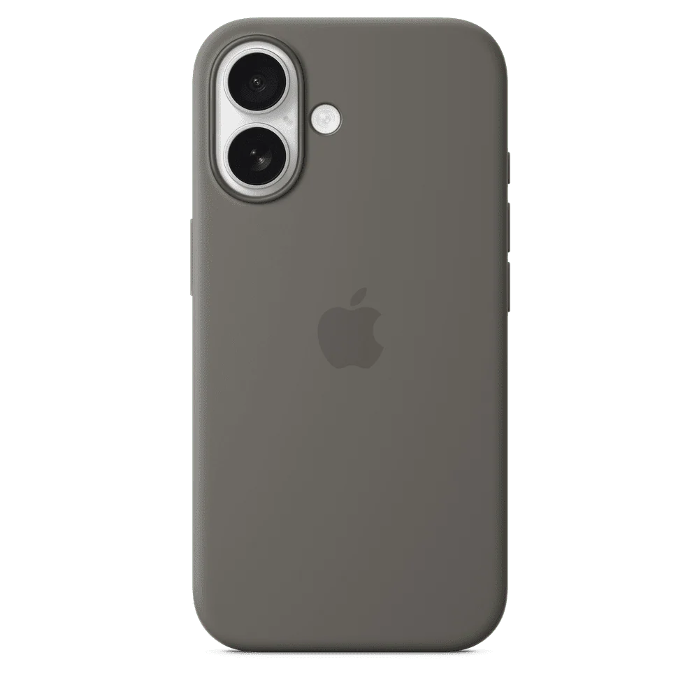 Funda de silicón para el iPhone 16 con MagSafe - Gris piedra - Image 4