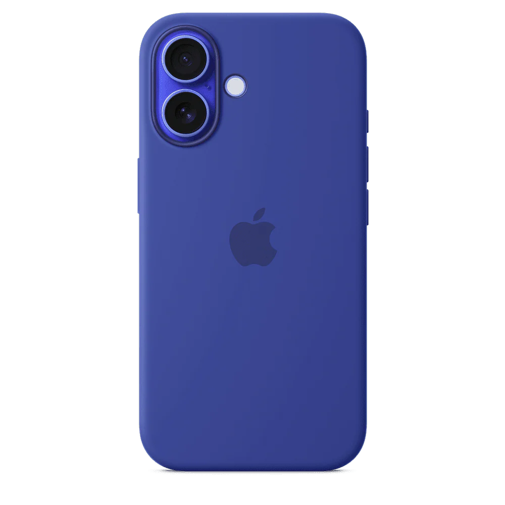 Funda de silicón para el iPhone 16 con MagSafe - Color ultramarino
