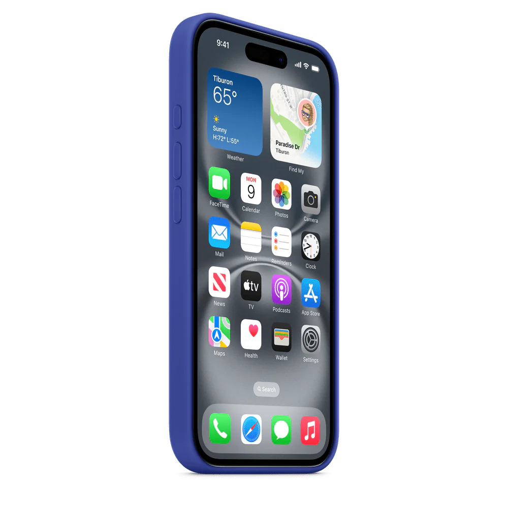 Funda de silicón para el iPhone 16 con MagSafe - Color ultramarino - Image 5