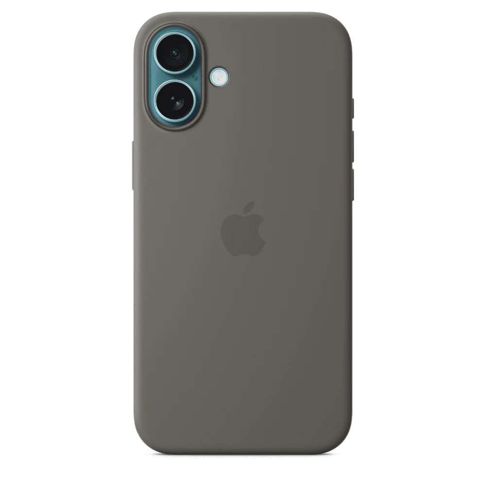 Funda de silicón para el iPhone 16 Plus con MagSafe - Gris piedra - Image 2