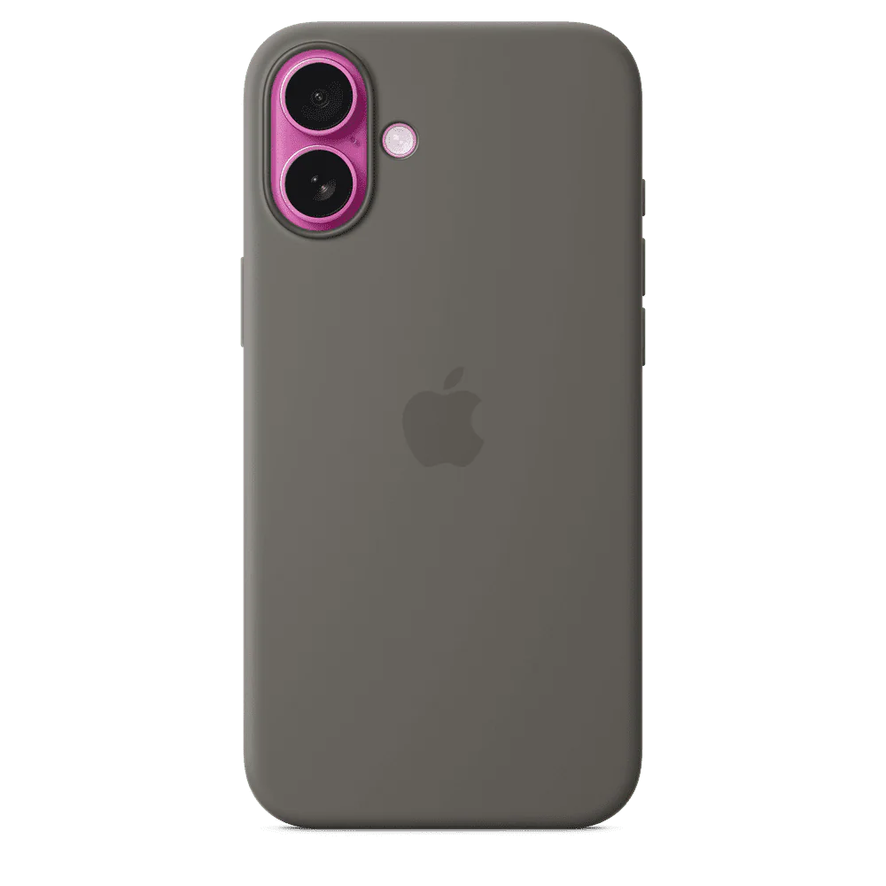 Funda de silicón para el iPhone 16 Plus con MagSafe - Gris piedra - Image 3