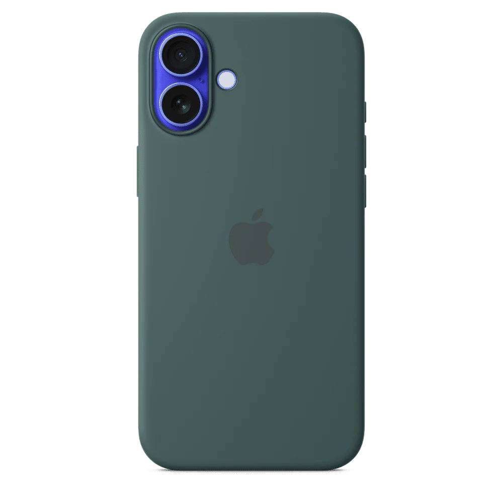 Funda de silicón para el iPhone 16 Plus con MagSafe - Verde lago