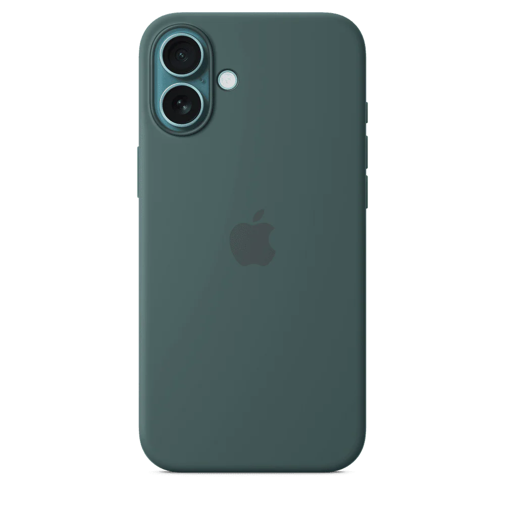 Funda de silicón para el iPhone 16 Plus con MagSafe - Verde lago - Image 2