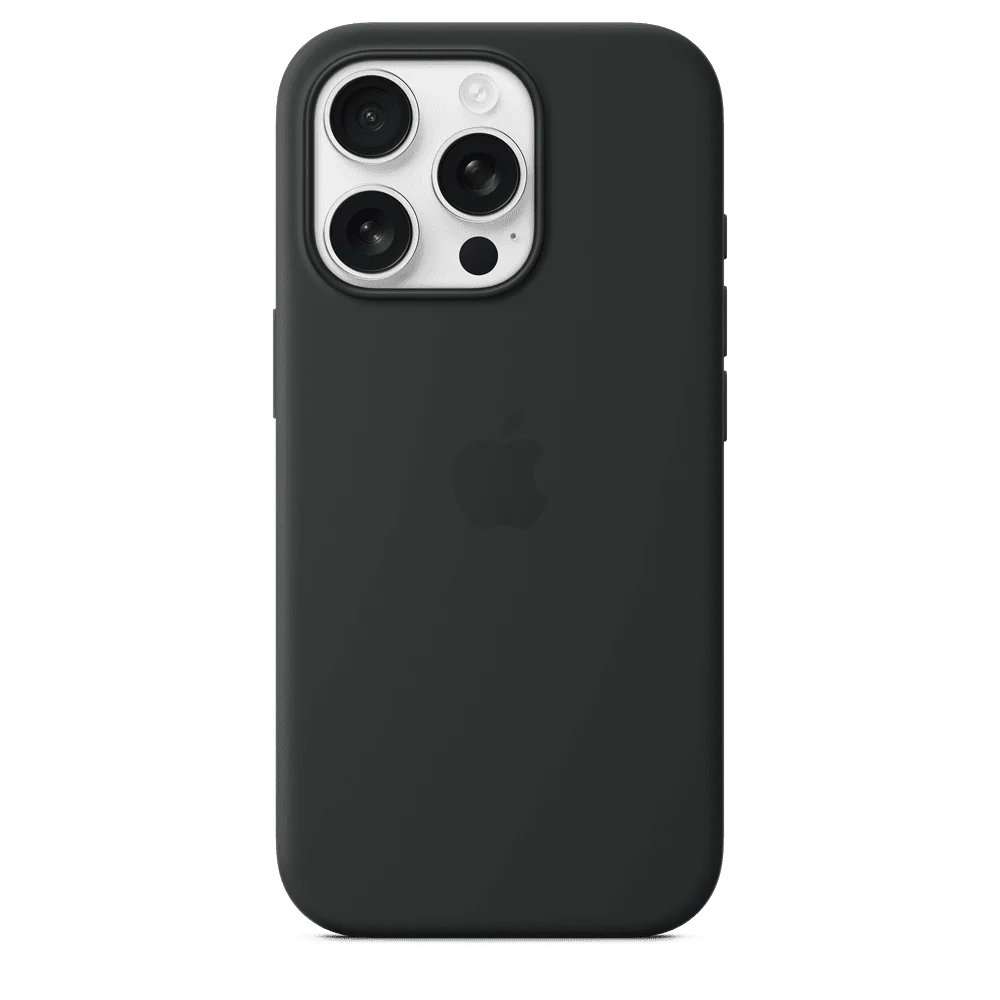 Funda de silicón para el iPhone 16 Pro con MagSafe - Negro - Image 3