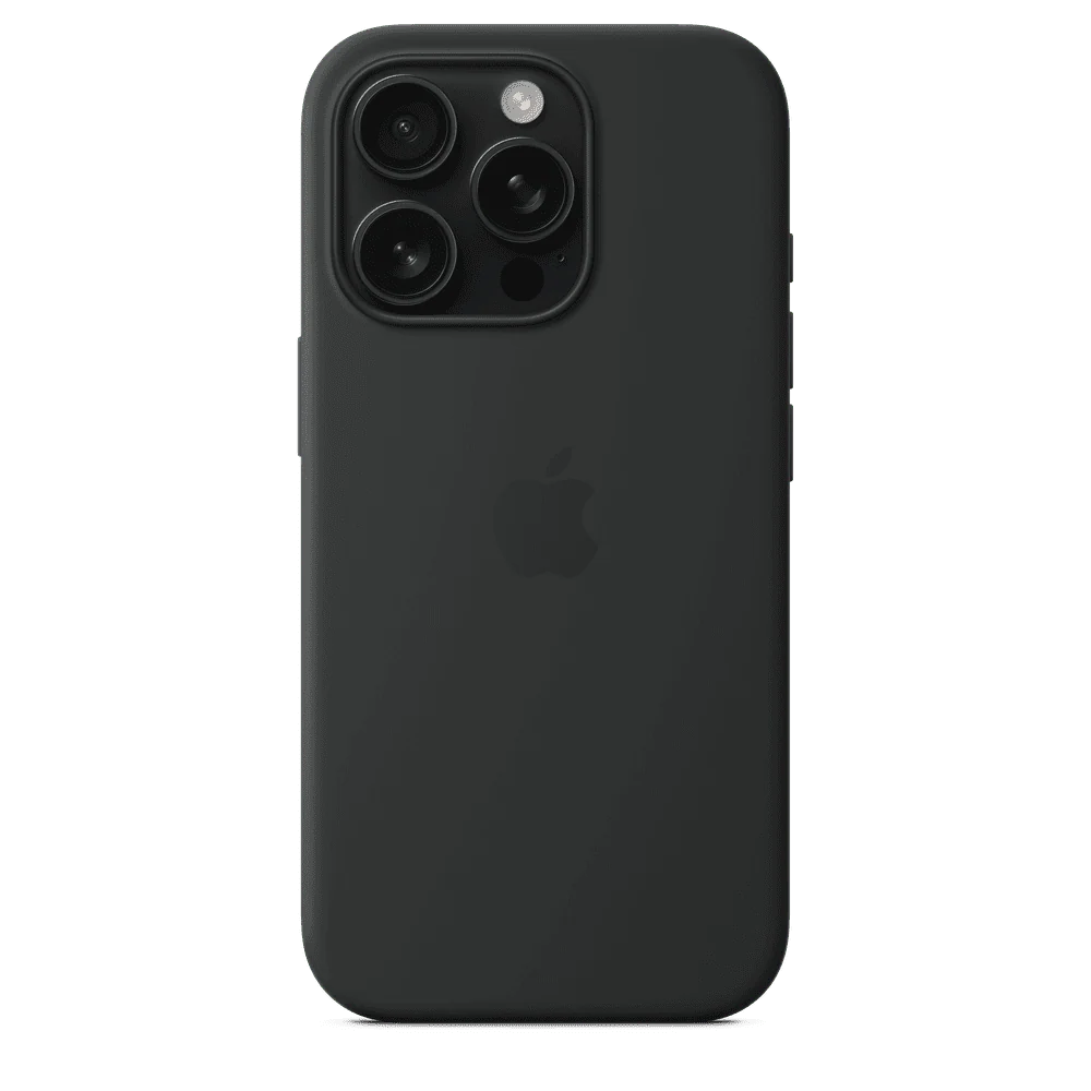 Funda de silicón para el iPhone 16 Pro con MagSafe - Negro - Image 4