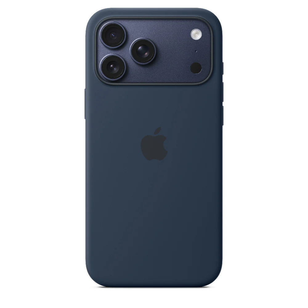 Funda de silicón con MagSafe Apple para el iPhone 17 Pro Max – Color medianoche - Image 3