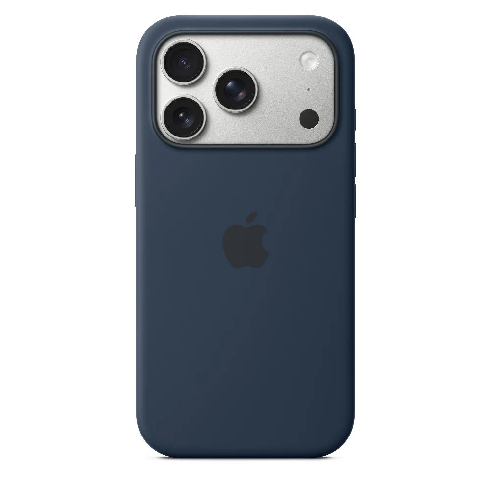 Funda de silicón con MagSafe Apple para el iPhone 17 Pro – Color medianoche - Image 2