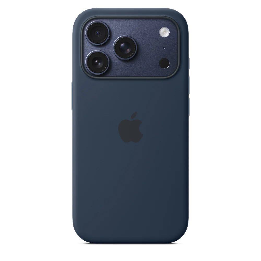 Funda de silicón con MagSafe Apple para el iPhone 17 Pro – Color medianoche - Image 3