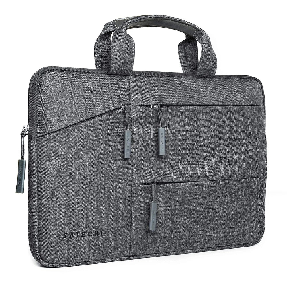 Funda Satechi para Macbook 15" con bolsillos - Gris - Image 3