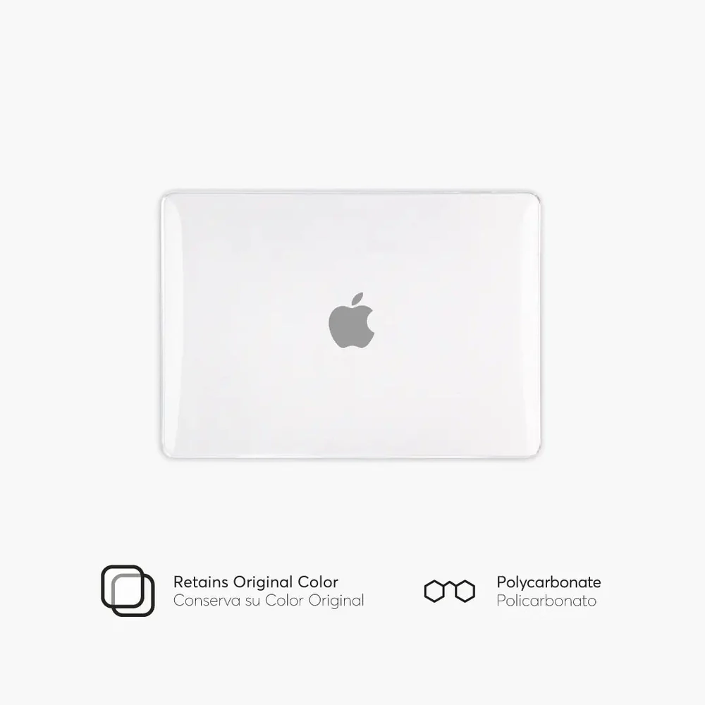 Hardcase NCO para MacBook Air 13.6 (M2, M3, M4, M5) - Transparente - Image 3